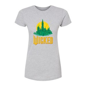 Women's - Wicked - Emerald City Fitted Graphic T-Shirt - 1 of 3