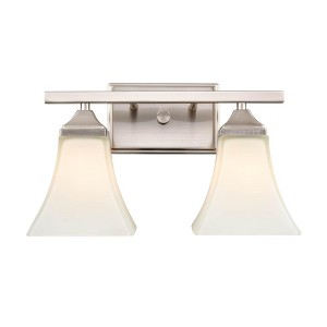 Millennium Lighting 2 - Light Vanity in  Brushed Nickel - 1 of 2