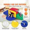 VEVOR Toddler Climbing Toys Indoor, 5 Piece Climb, Crawl and Tunnel Soft Play Equipment, Foam Climbing Toys, Kids Tunnel Maze, Multicolor - 3 of 4