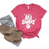 Simply Sage Market S.W.Smiley All Smiles Smiley Face Short Sleeve Tee - 3 of 4