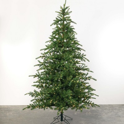 Sullivans 7'5" Prelit Pine Artificial Tree, Green