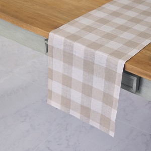 Solino Home Linen Buffalo Check Table Runner - 1 of 4