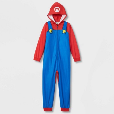 Boys' Super Mario Cosplay Union Suit - Red
