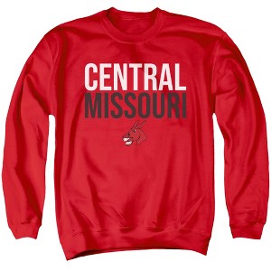 University of Central Missouri Official Stacked Adult Crewneck Sweatshirt - 1 of 4