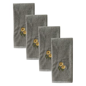 Park Designs Backyard Beauties Fingertip Towel Set of 4 - 1 of 4