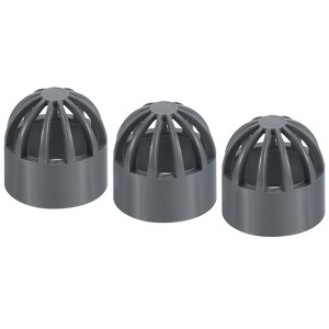 Unique Bargains Round Outdoor Leakproof Sewer Drain Pipe Fitting Adapter - 1 of 3