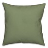 Creative Products Grateful Hearts Gather Here in Green 18 x 18 Spun Poly Pillow - 2 of 3