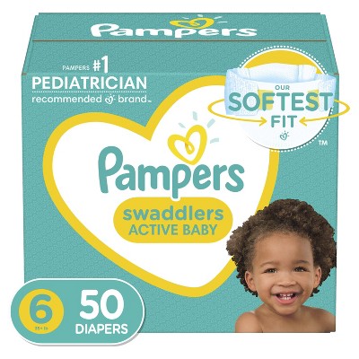 Pampers Swaddlers Diapers Super Pack - Size 6 - 50ct