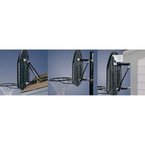 Soozier Wall Mounted Basketball Hoop with Shatter Proof Backboard, Durable  Rim and All-Weather Net for Indoor and Outdoor Use