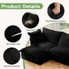 NicBex Modern Corduroy Deep Seat Single Sofa with Back Cushion & Big Toss Pillows,Comfy Futon Couch for Living Room,Bedroom - 4 of 4