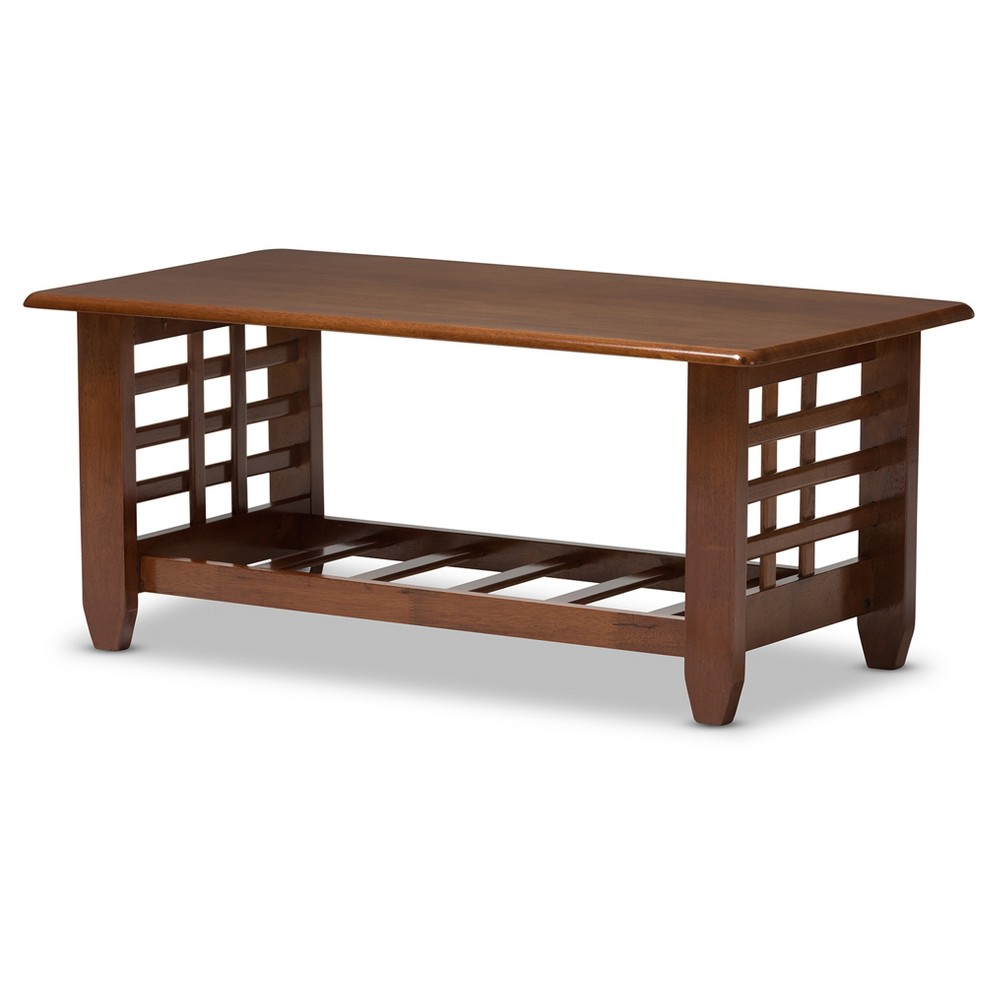 Photos - Coffee Table Larissa Modern Classic Mission Style Living Room Occasional  