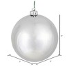 Vickerman Silver Ball Ornament - 2 of 4