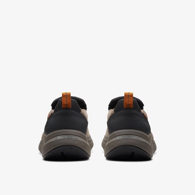 Clarks Mens Wave 2.0 Edge Dark Taupe Sneakers 10.5 Medium — фото 5