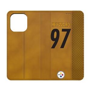 NFL Pittsburgh Steelers Players Game Tactic Folio Cell Phone Case for Apple iPhone - 1 of 4