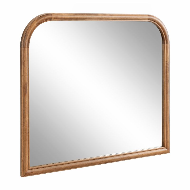 34&#34;x28&#34; Glenby Arch Wall Mirror Rustic Brown - Kate &#38; Laurel All Things Decor, 1 of 10