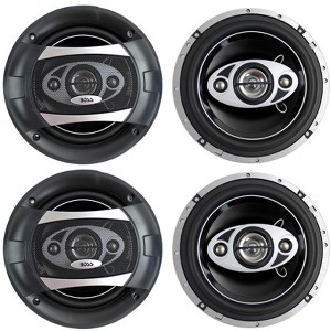 BOSS AUDIO P65.4C 6.5" 4-Way 400W Car Audio Coaxial Speakers Stereo P654C - 1 of 4
