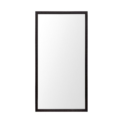 HomeRoots 42" Black Framed Bathroom Vanity Mirror