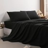 3/4 Pieces Brushed Microfiber Bed Sheet Set, 1800 Super Soft and Cozy Sheet Set - NTBAY - 4 of 4