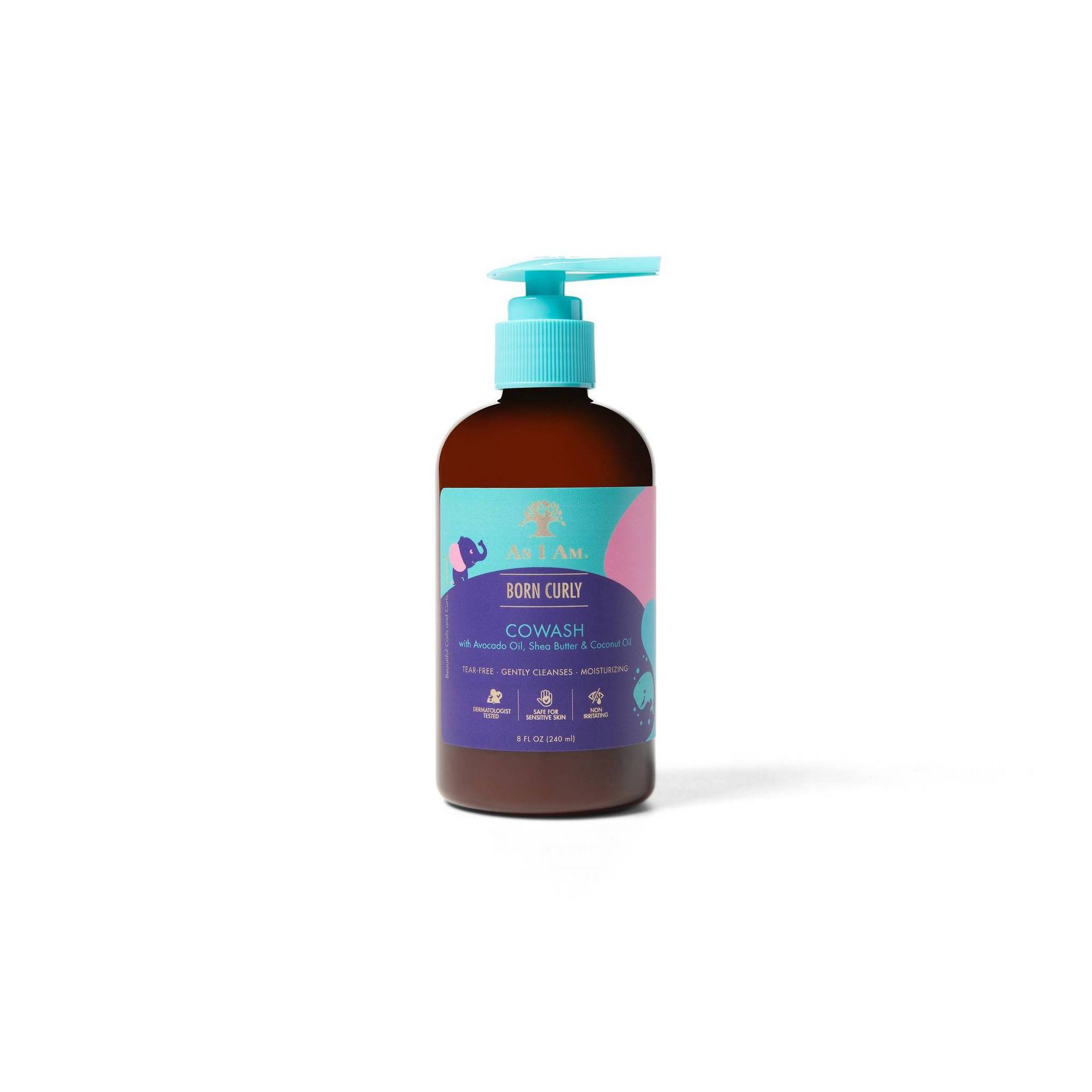 As I Am Born Curly Cowash Cleansing Conditioner - 8 fl oz: Moisturizing, Detangling, Textured Hair, Daily Use
