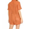 Women's Aaliyah Crochet Romper - OLIVACEOUS - 2 of 4