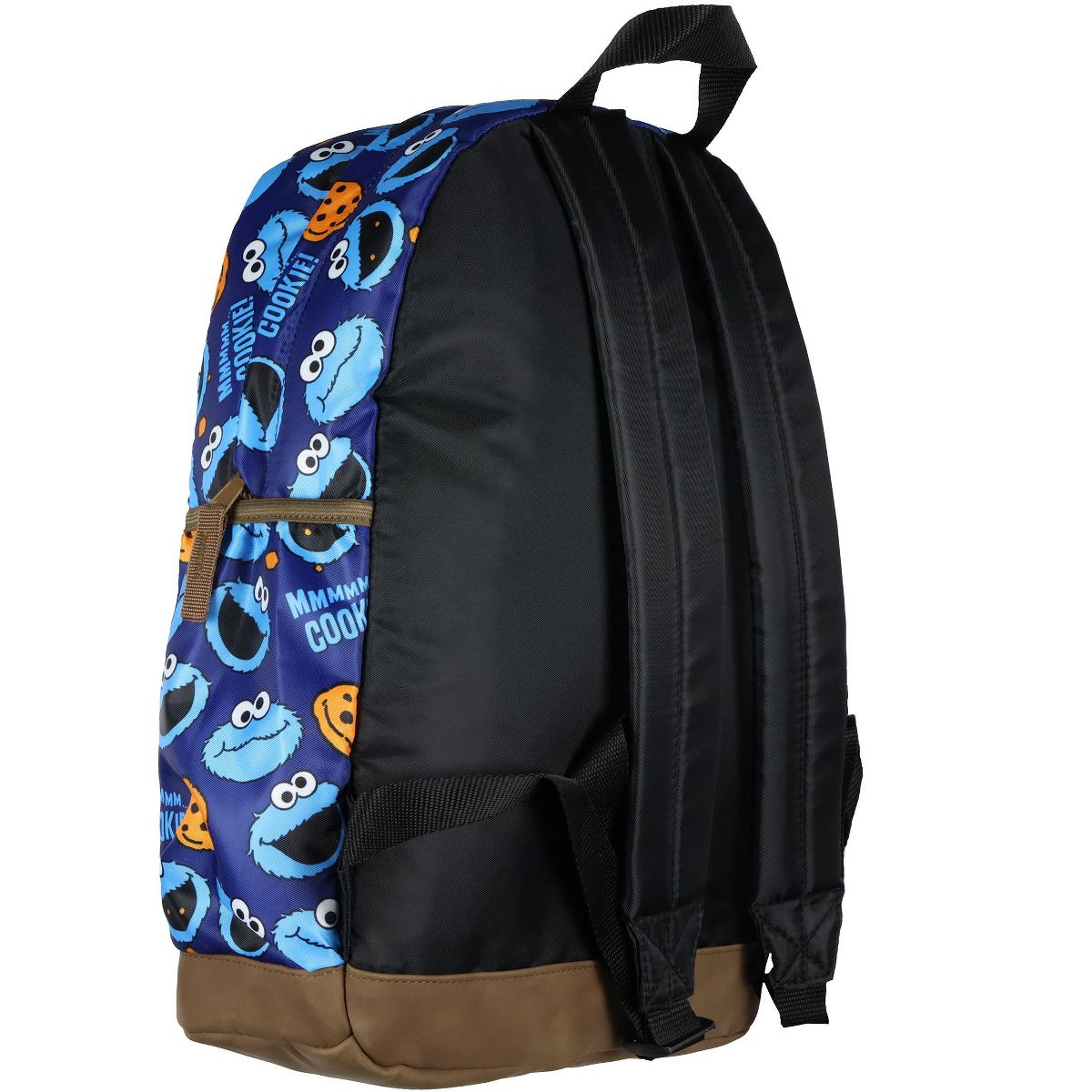 Sesame Street Cookie Monster Backpack Kids School Laptop Travel Bookbag - thumbnail 5