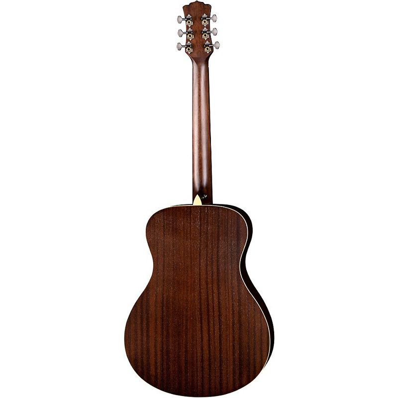 Luna Art Vintage Folk Solid Top Left-Handed Acoustic Guitar Distressed Vintage Brownburst, 4 of 6