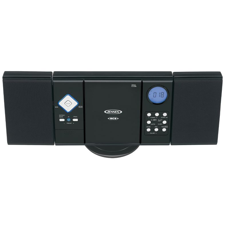 JENSEN JMC-180 Wall Mountable CD Music System with Digital AM/FM Stereo Receiver and Remote Control, 5 of 7