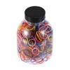 Unique Bargains Women's Fashion Hair Rubber Bands 0.63" Diameter Assorted Color 1 Set - 2 of 4