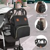 Itopfox Large Capacity Multifunction Diaper Backpack with Insulated Pockets for Baby Essentials, Travel & Daily Use - 4 of 4