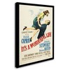 Vintage Apple Collection 'It's a Wonderful Life' Canvas Art - 2 of 4