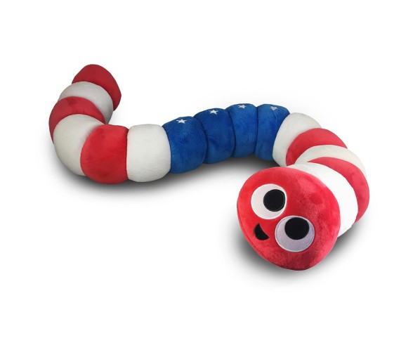 Slither IO Jumbo 24 Inch Bendable Plush Rainbow