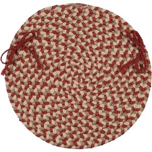 Colonial Mills Burmingham - Red Barron Chair Pad, 1 Pc - 1 of 1