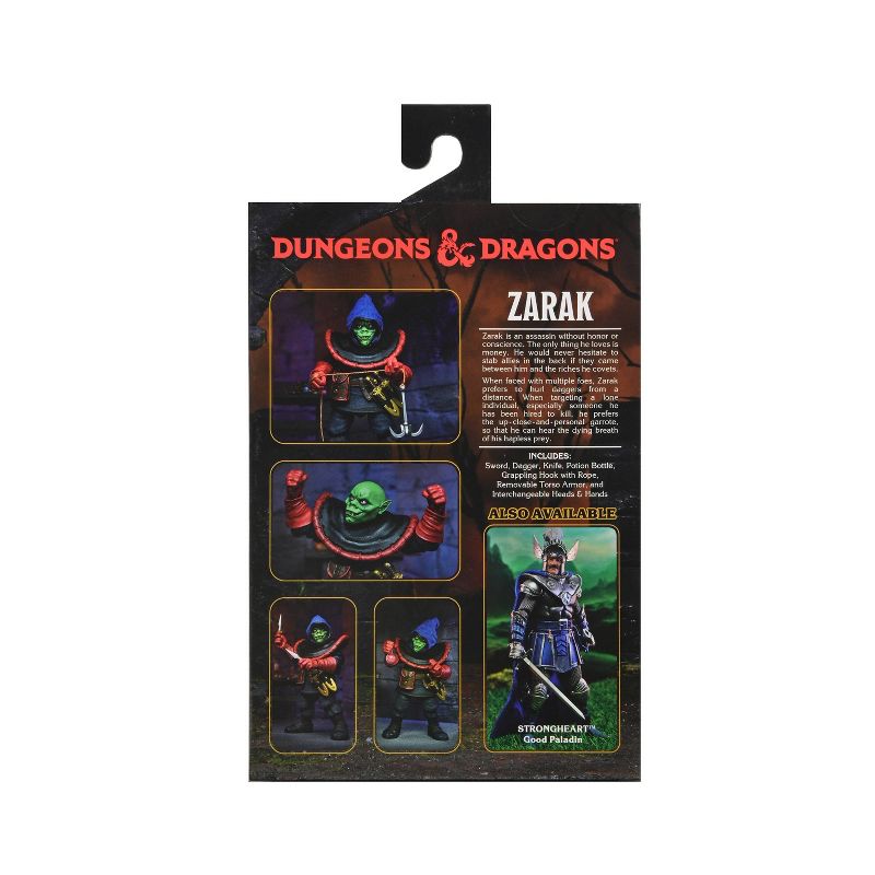 NECA Dungeons &#38; Dragons Ultimate Zarak 7&#34; Scale Action Figure, 4 of 7