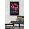 Trends International MLB Los Angeles Angels - Neon Helmet 23 Framed Wall Poster Prints - 2 of 4