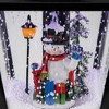 Northlight 17.75" Lighted and Musical Wall Mounted Snowing Christmas Street Lamp - 3 of 4