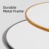 Spassway 69"H x 24"W Arched Versatile Decorative Aluminum Alloy Mirror Art Designs for Living Room Bedroom Entryway Office Home Black/Gold Available - 4 of 4