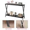 Sofa Tables – Slim Long Console Table for Behind Couch, 2-Tier Industrial Design Entryway Console Table for Living Room, Hallway, and Foyer - 4 of 4