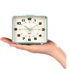 Aoibox Retro Analog Alarm Clock, Vintage Decor for Bedroom, Nightstand, Bedside, Desk, Silent, Lighted on Demand with Snooze, Ascending Beep Sounds - 2 of 4