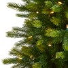 Nearly Natural 6-ft Manchester Fir Artificial Christmas Tree in Decorative Planter with 350 Clear Warm (Multifunction) - 3 of 4