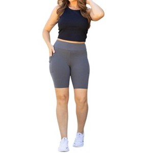 Women's BIKER SHORTS with POCKETS - Julia Rose - 1 of 4