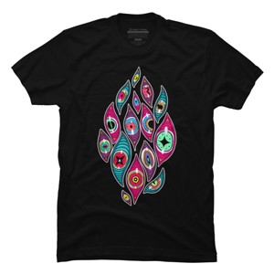Men's Design By Humans EYES By Chofy87 T-Shirt - 1 of 4