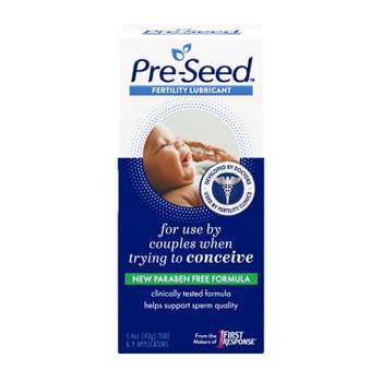 PreSeed Fertility Friendly Lube for Women Trying to Conceive - 1.4oz