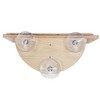 Sevobal Pet Tower, Cat Sill Window Perch with Cushion Bed Cover and Suction Cup, Sturdy Cat Hammock for Windowsill Bedside, Brown, 15.75"*7.48"*11.81" - 3 of 4