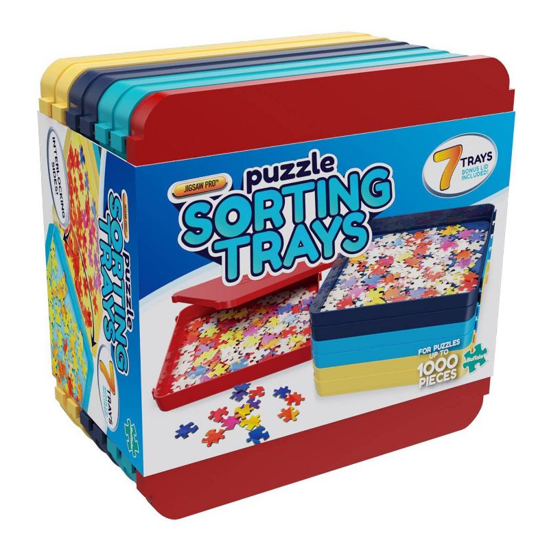 Buffalo Games Puzzle Sorting Trays, 1 of 8