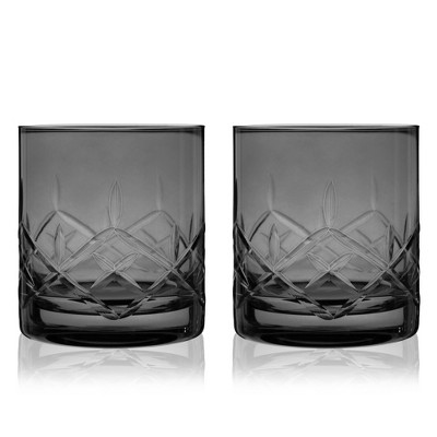 Viski Admiral Bourbon Scotch Old Fashioned Whiskey Glasses - Thumbnail 4