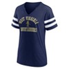 NCAA West Virginia Mountaineers Women's V-Neck Notch T-Shirt - 2 of 3