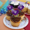 University of St. Thomas Primary Logo Heart Love Cupcake Picks Toppers Decoration Set of 6 - 4 of 4