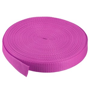Unique Bargains Waterproof Flat Durable Lightweight Polypropylene Webbing Strap for Outdoor - 1 of 4