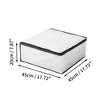 Unique Bargains Storage Bag Storage Bins 1 Pc - 2 of 4