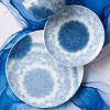 Noritake Aozora Set of 4 Dinner Plates - 3 of 4
